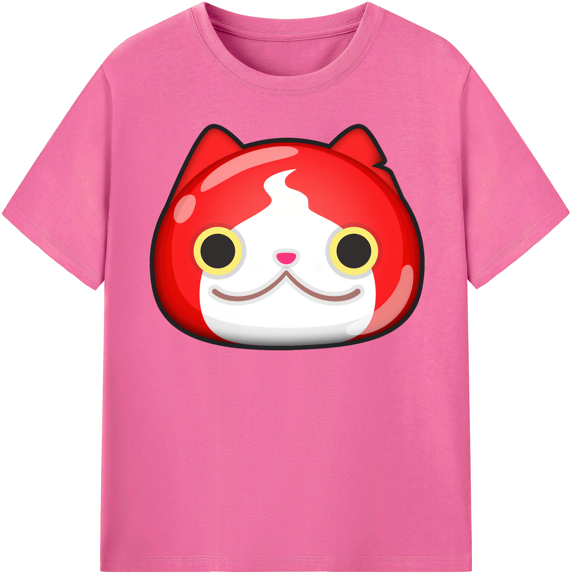 （画像用） 妖怪ウォッチ Yo-kai Watch レディースカジュアルプリントTシャツ（綿100％）